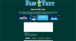 Desktop Screenshot of flipatext.com